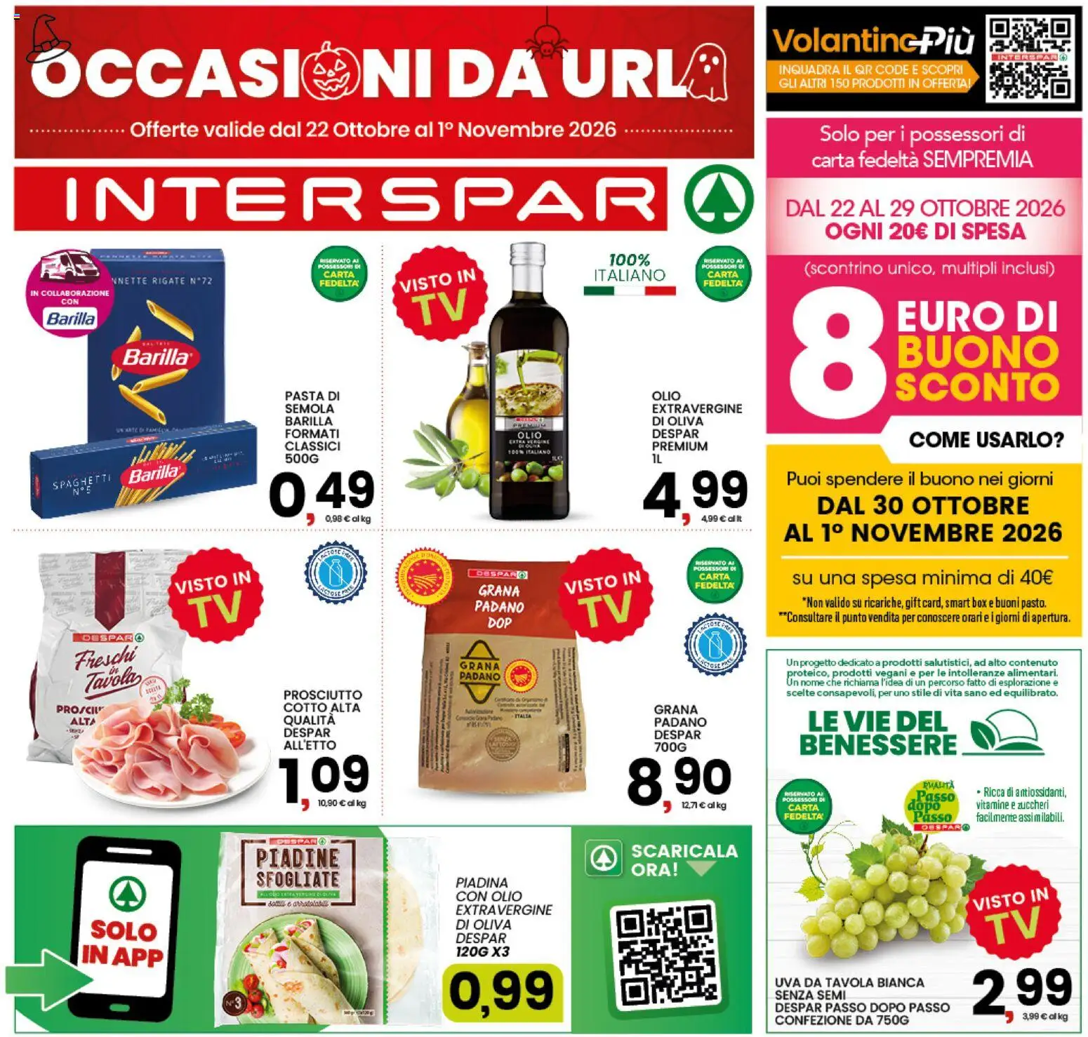 Interspar volantino - pagina 1 - valido dal 22/10/2026
