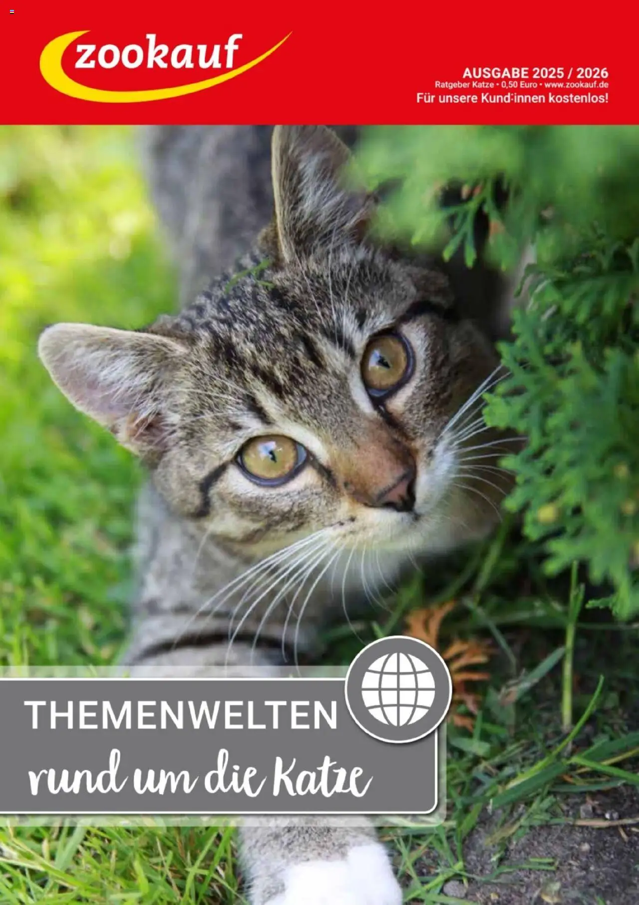 Themenkatalog Katze - Seite 1 - gültig ab 01.10.2025