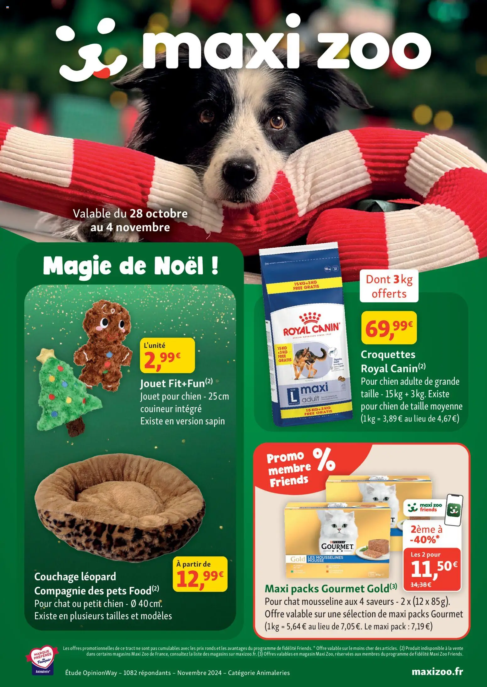 Maxi ZOO catalogue - page 1 - valable à partir du 28/10/2026