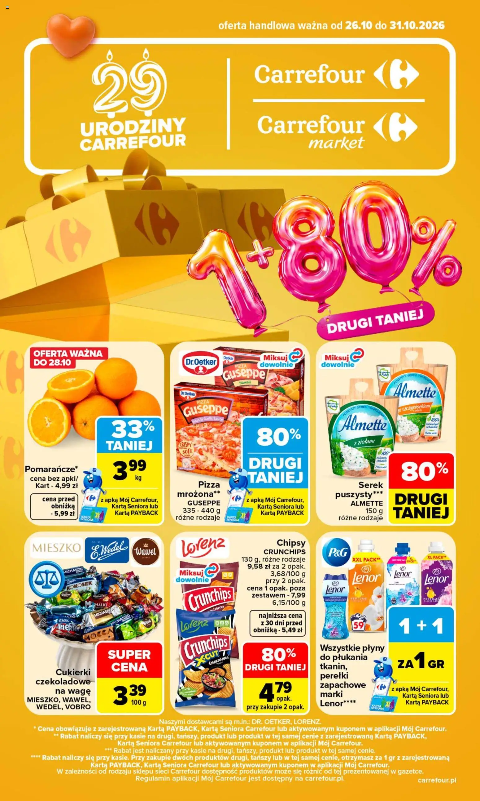 Carrefour gazetka - strona 1- ważny od 26.10.2026