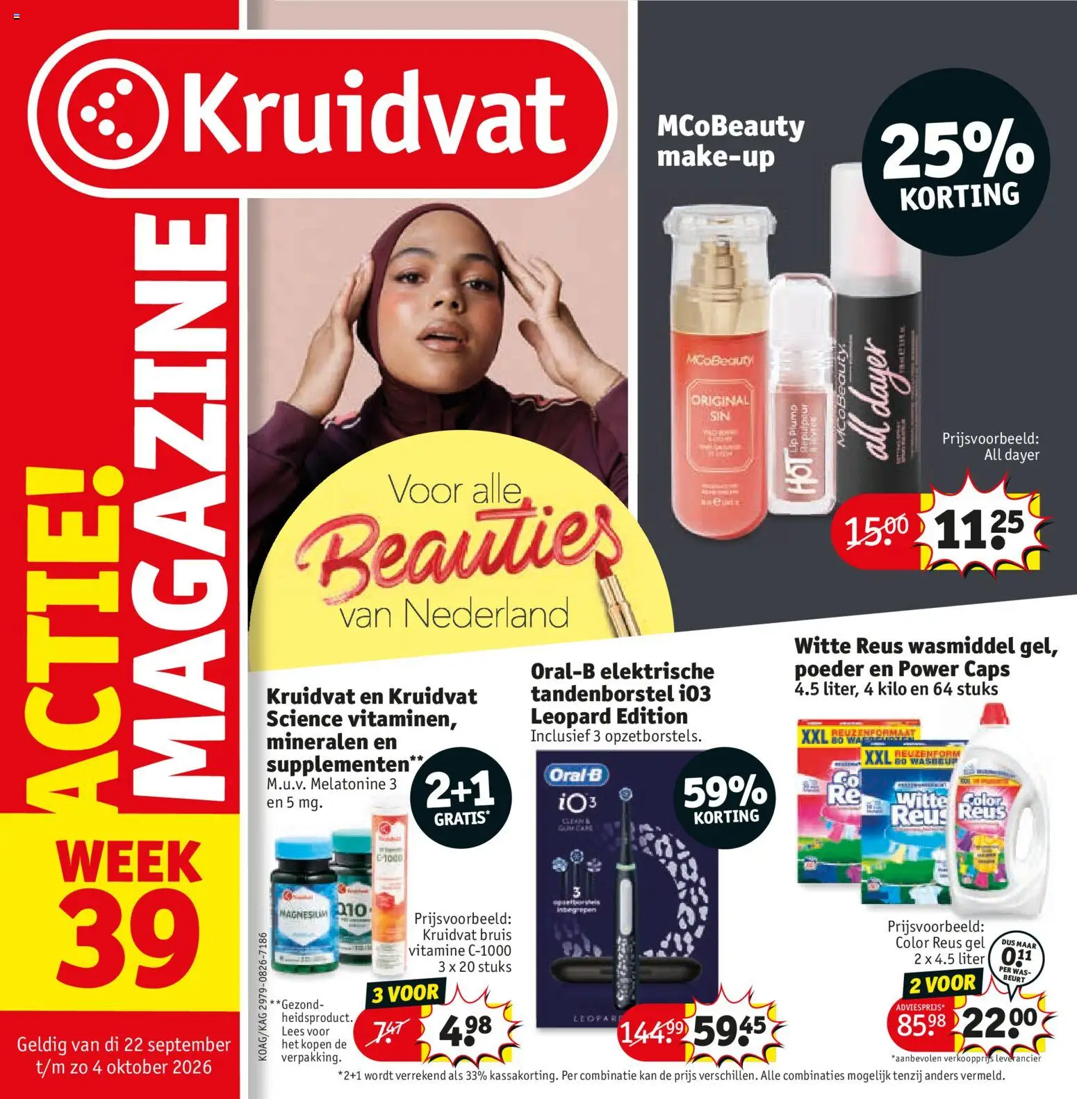 Kruidvat folder - page 1- valid from 21-09-2026