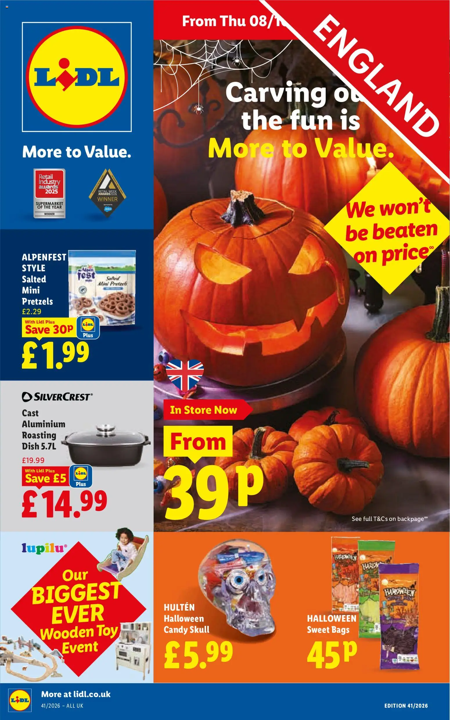 Weekly offers Lidl England - page 1- valid from 08/10/2026