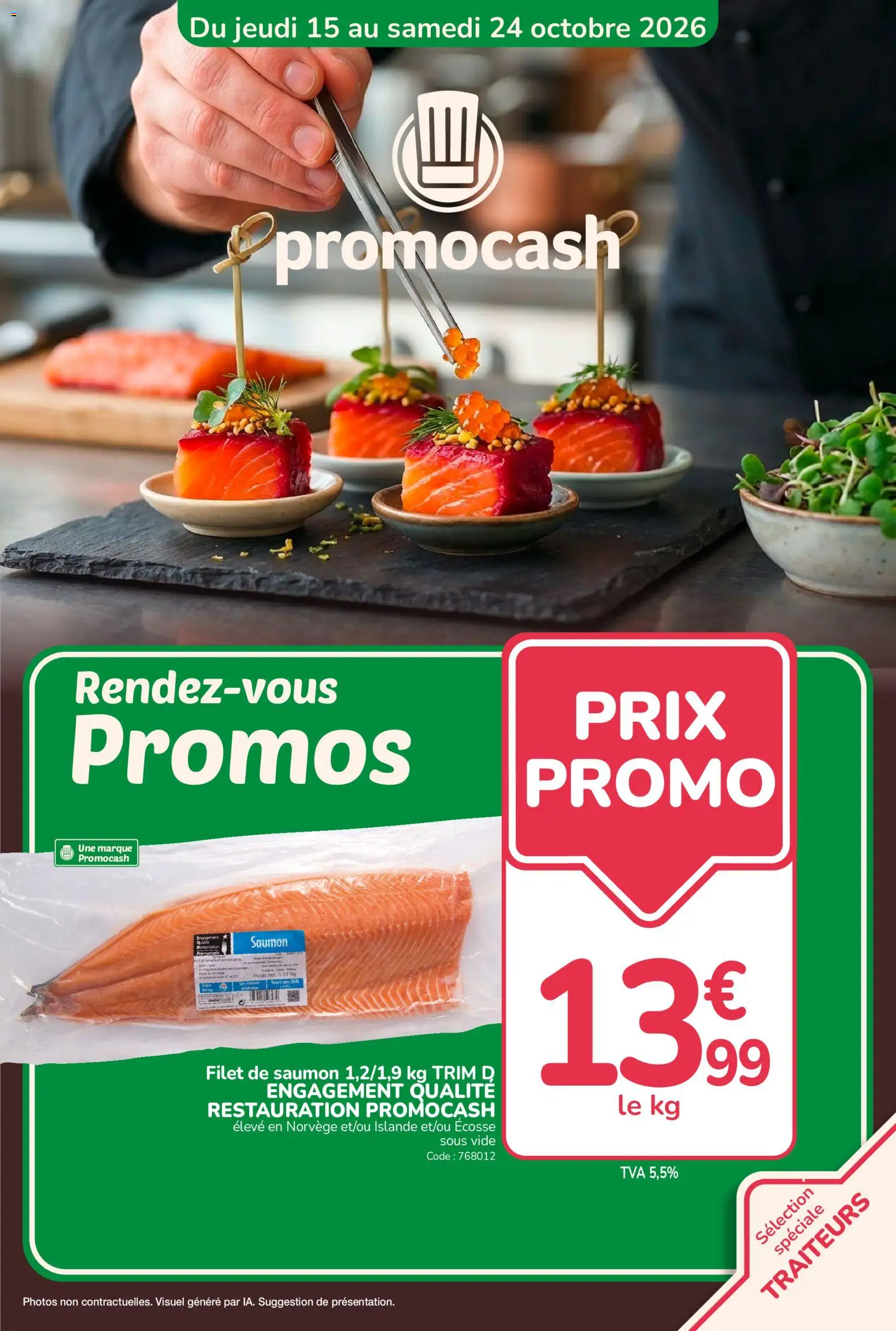 Promocash catalogue - page 1 - valable à partir du 15/10/2026