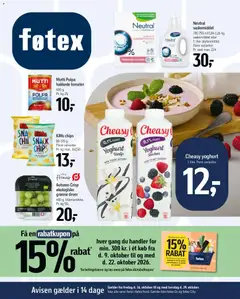 Forhåndsvisning Føtex -Tilbudsavis uge 43 gyldig fra 16/10/2026
