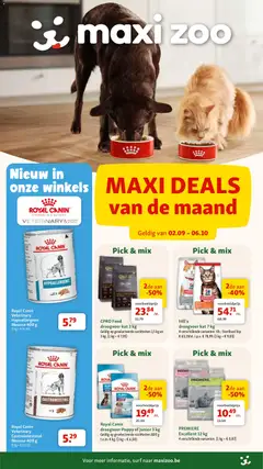 Maxi Zoo Folder geldig vanaf 02/09/2026