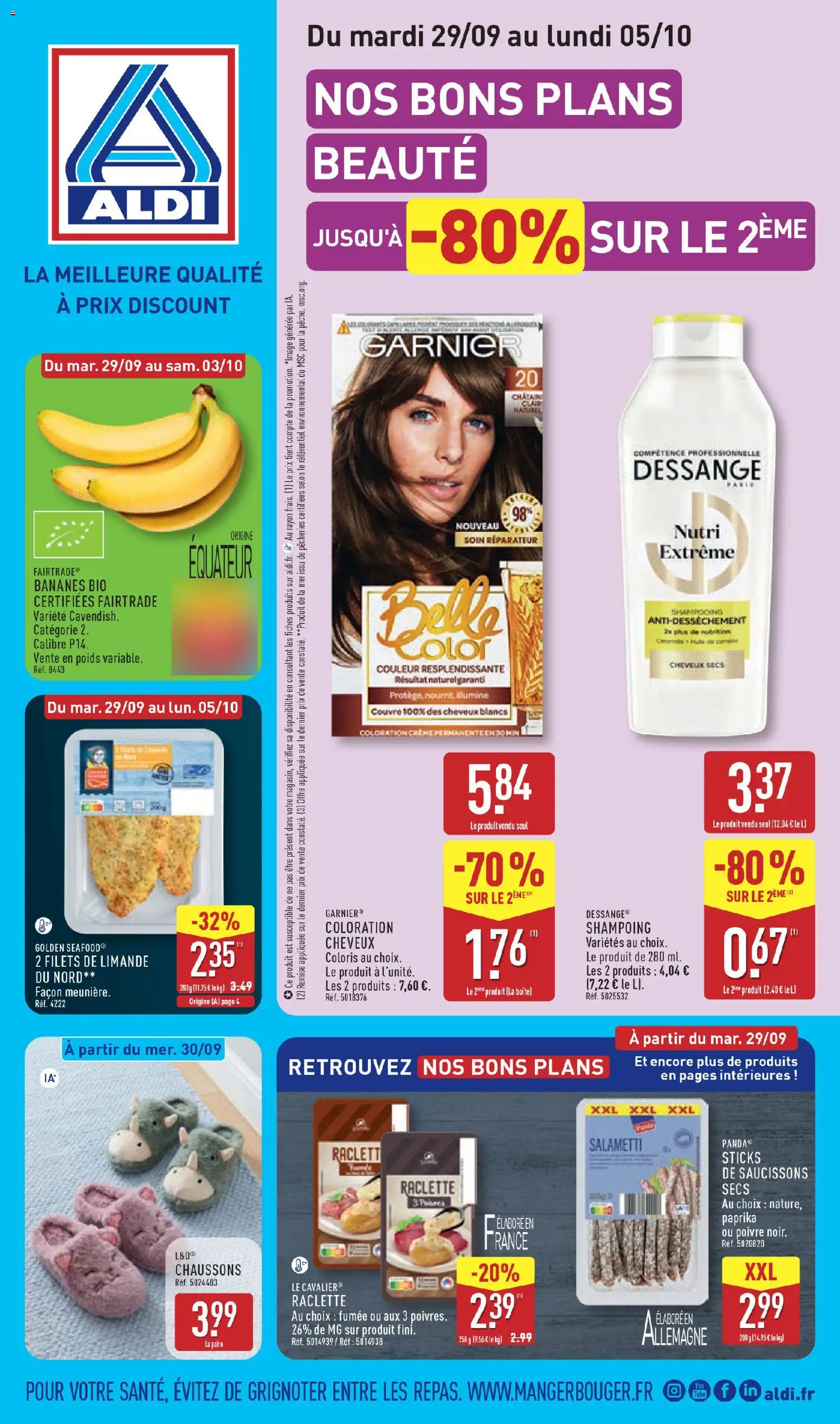 Aldi catalogue - page 1 - valable à partir du 29/09/2026