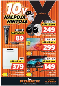 Esikatselu Power tarjoukset voimassa alkaen 28/09/2026