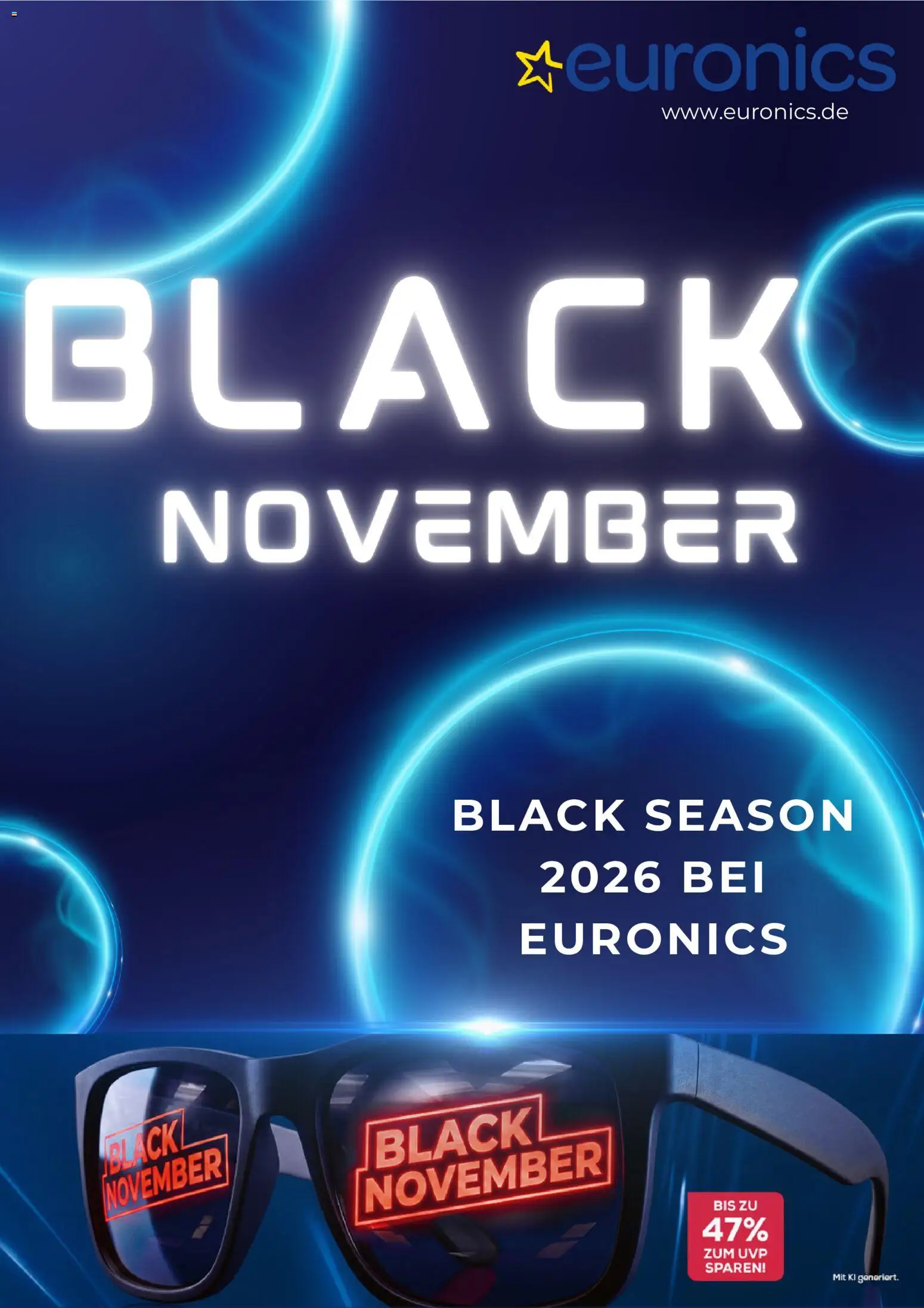 Euronics Black November - Seite 1 - gültig ab 22.10.2026