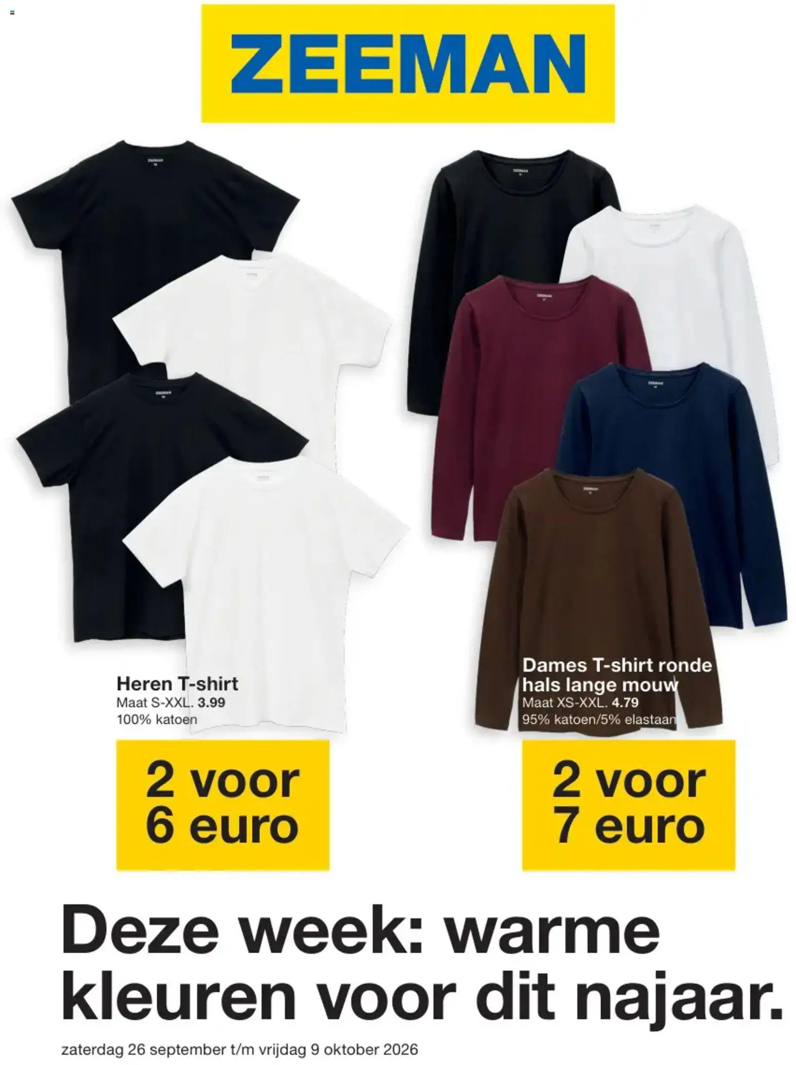 Zeeman folder - pagina 1- geldig vanaf 26/09/2026