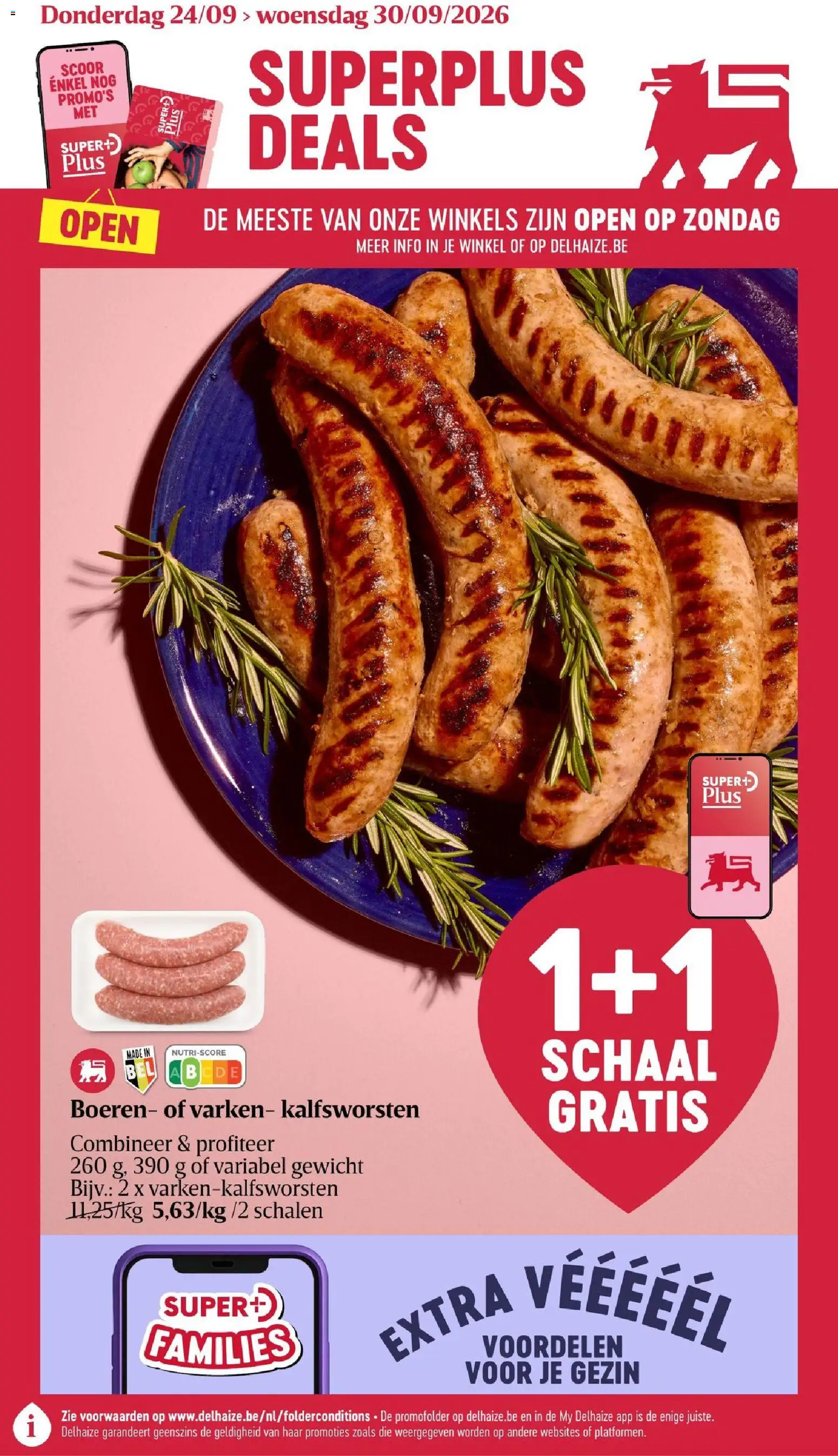 Delhaize Folder - pagina 1- geldig vanaf 24/09/2026