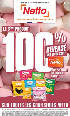 Aperçu Netto catalogue valable à partir du 20/10/2026