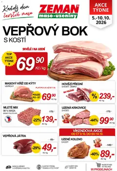Náhled Prodejny Zeman leták platný od 05.10.2026