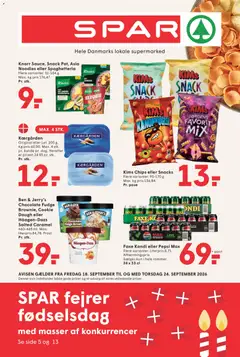 Forhåndsvisning Spar - Tilbudsavis uge 39 gyldig fra 18/09/2026