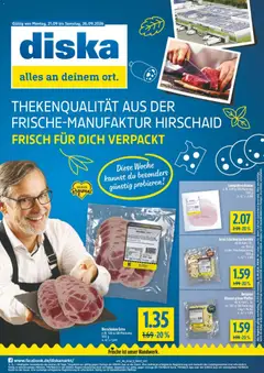 Vorschau Diska Prospekt gültig ab 21.09.2026