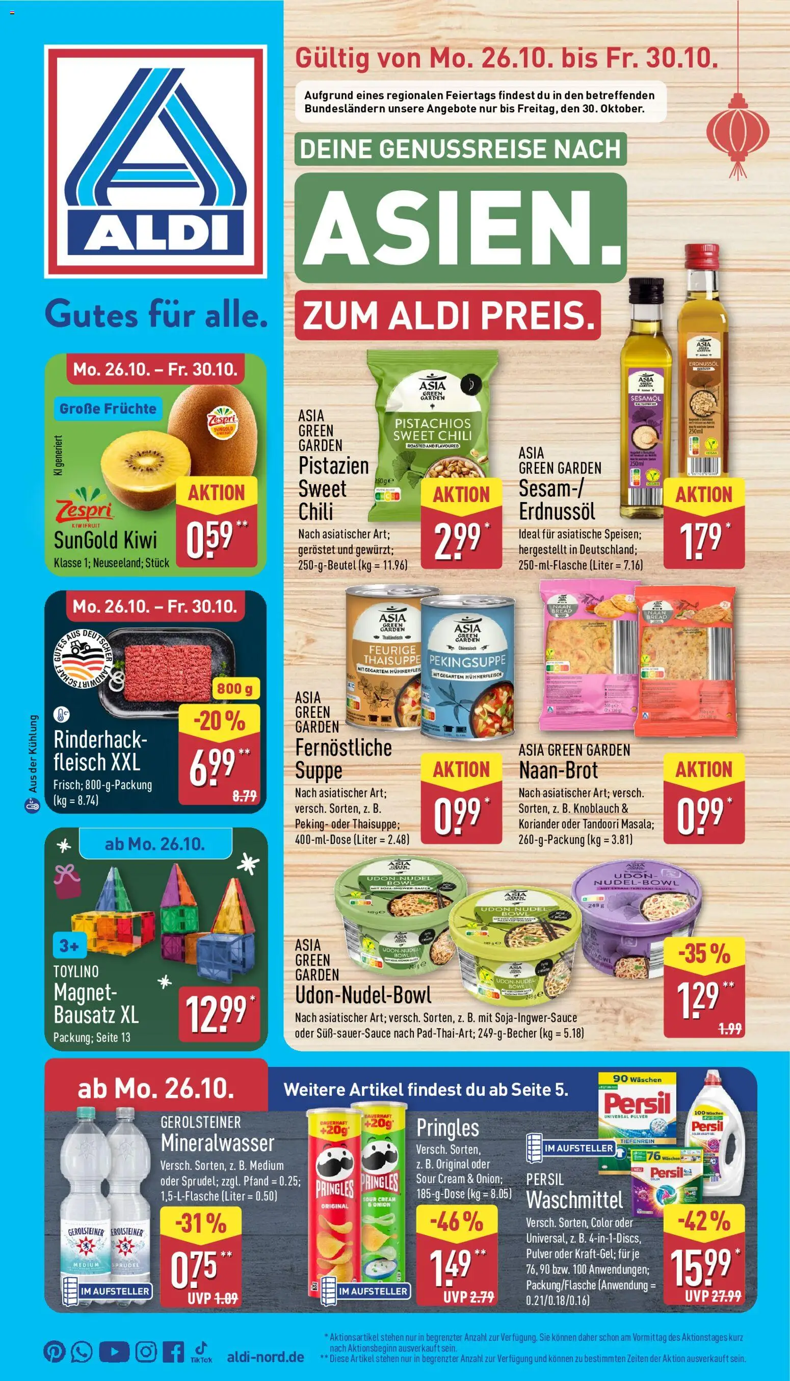 Aldi Prospekt - Seite 1 - gültig ab 26.10.2026