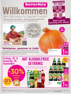 Vorschau Sutterlüty Flugblatt gültig ab 24.09.2026