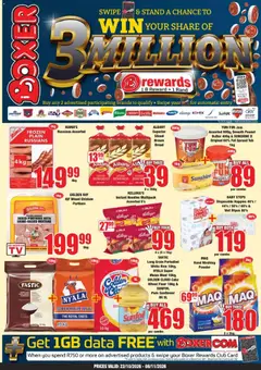 Preview Boxer Specials valid from 22/10/2026