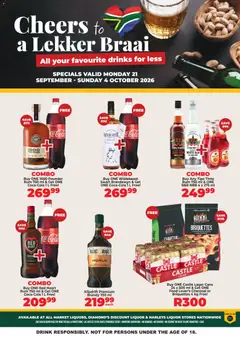 Preview Diamond Discount Liquors Specials valid from 21/09/2026