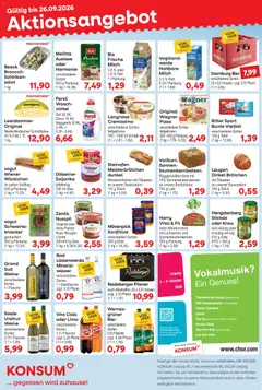 Vorschau KONSUM Leipzig Prospekt gültig ab 21.09.2026