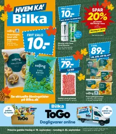 Forhåndsvisning Bilka - Tilbudsavis uge 39 gyldig fra 18/09/2026