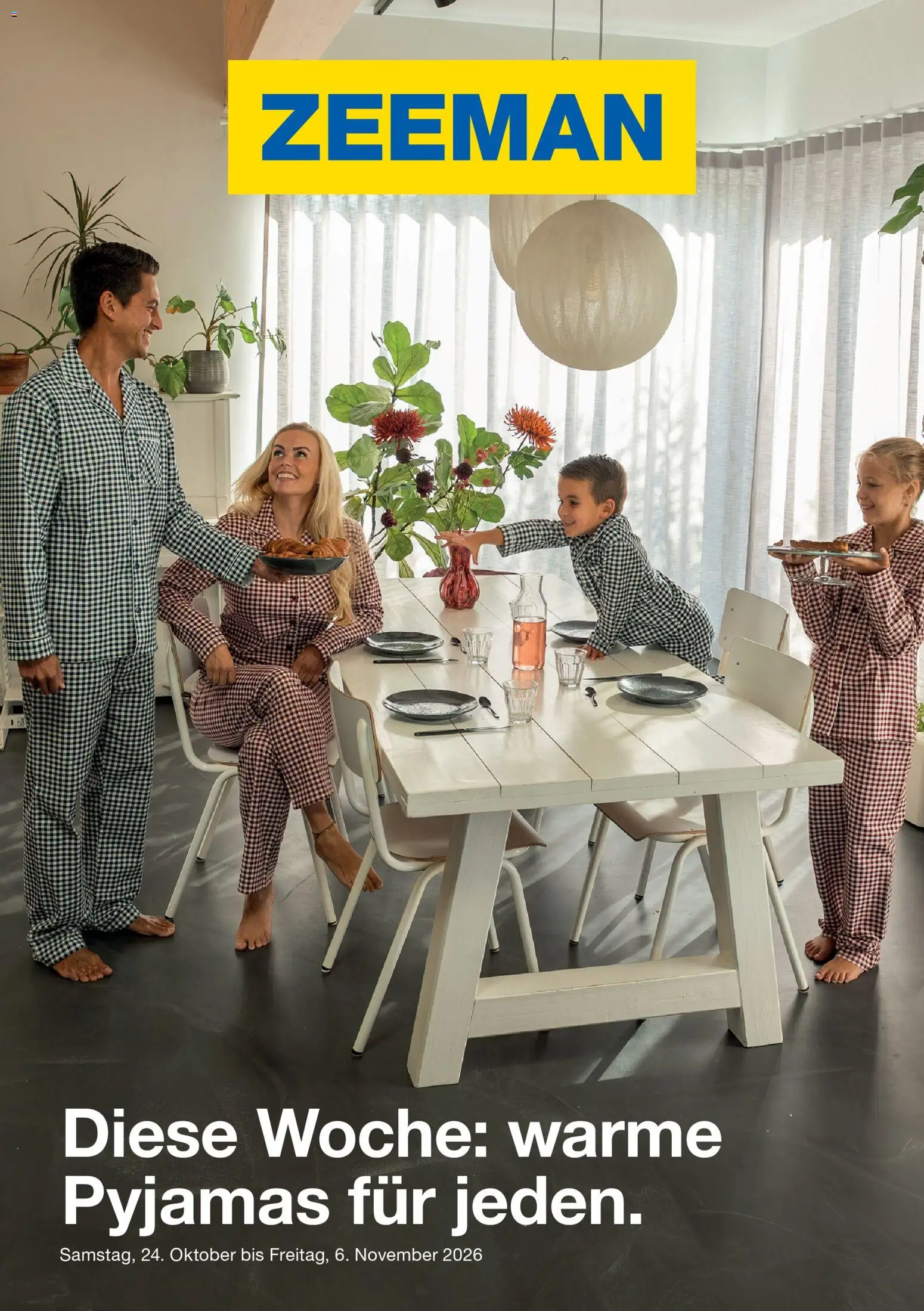 Zeeman Prospekt - Seite 1 - gültig ab 24.10.2026