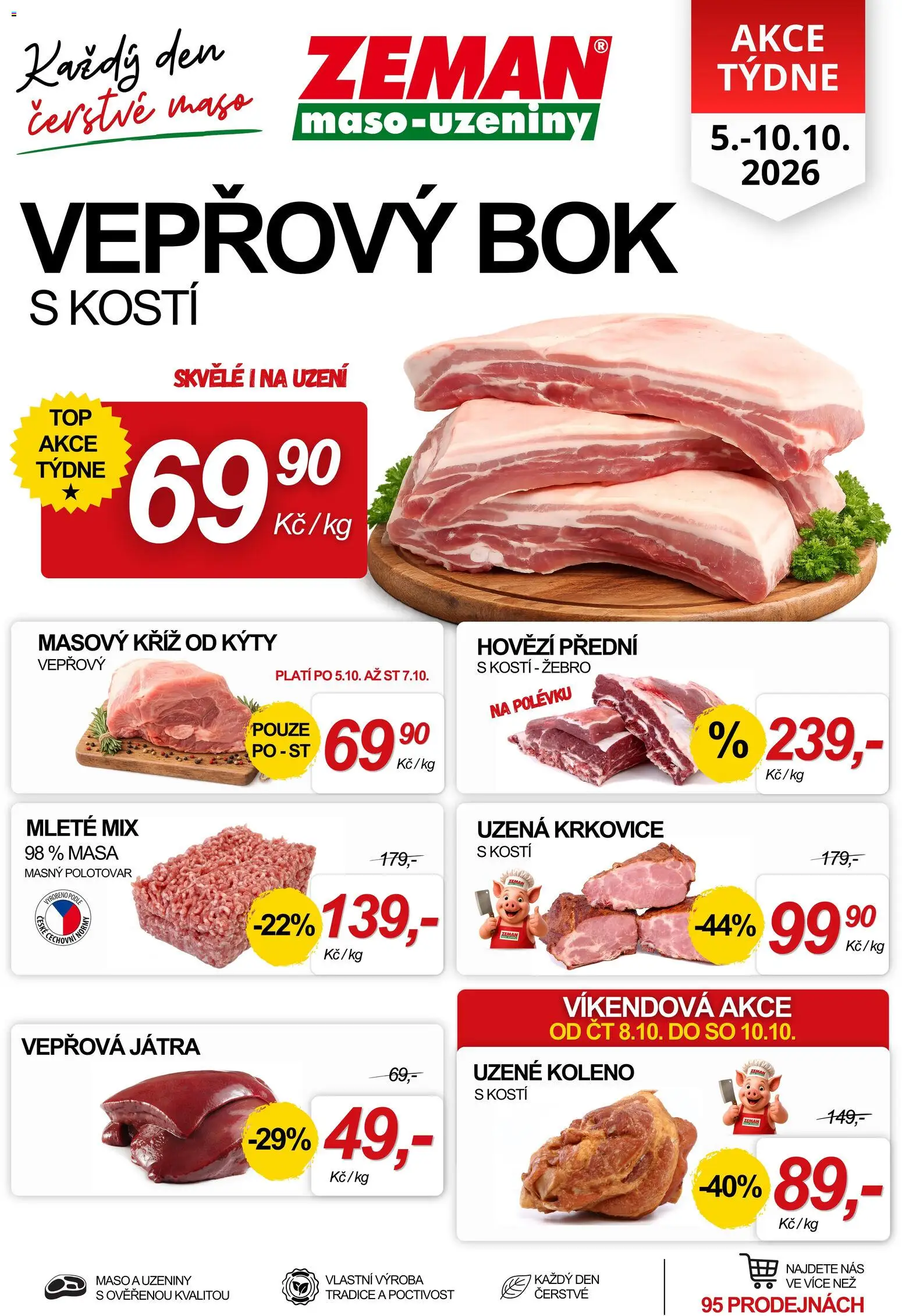 Prodejny Zeman leták - strana 1- platný od 05.10.2026