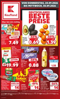 Kaufland DE -DE Folder geldig vanaf 24-09-2026
