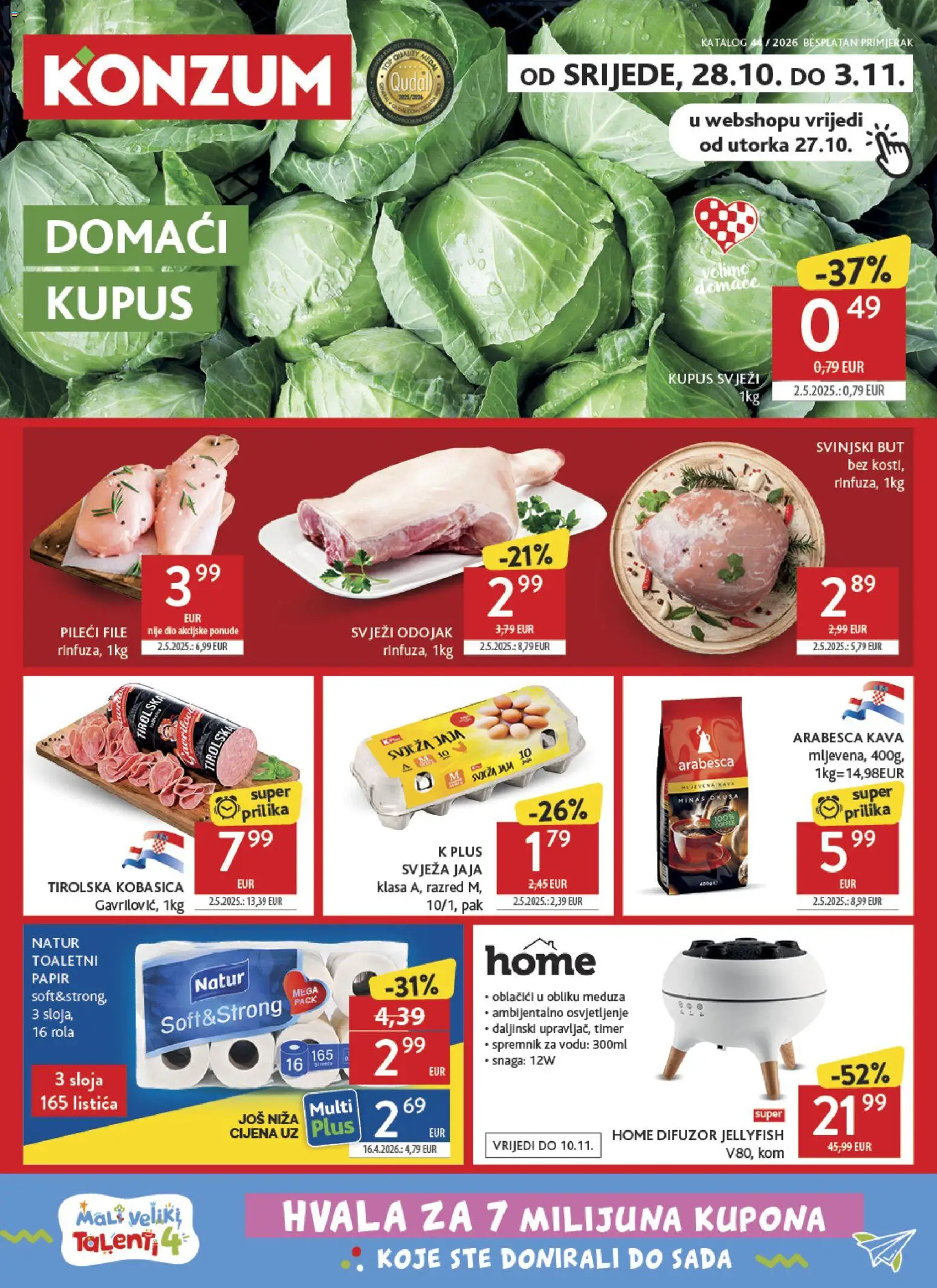 Konzum Katalog - stranica 1- važeći od 28.10.2026