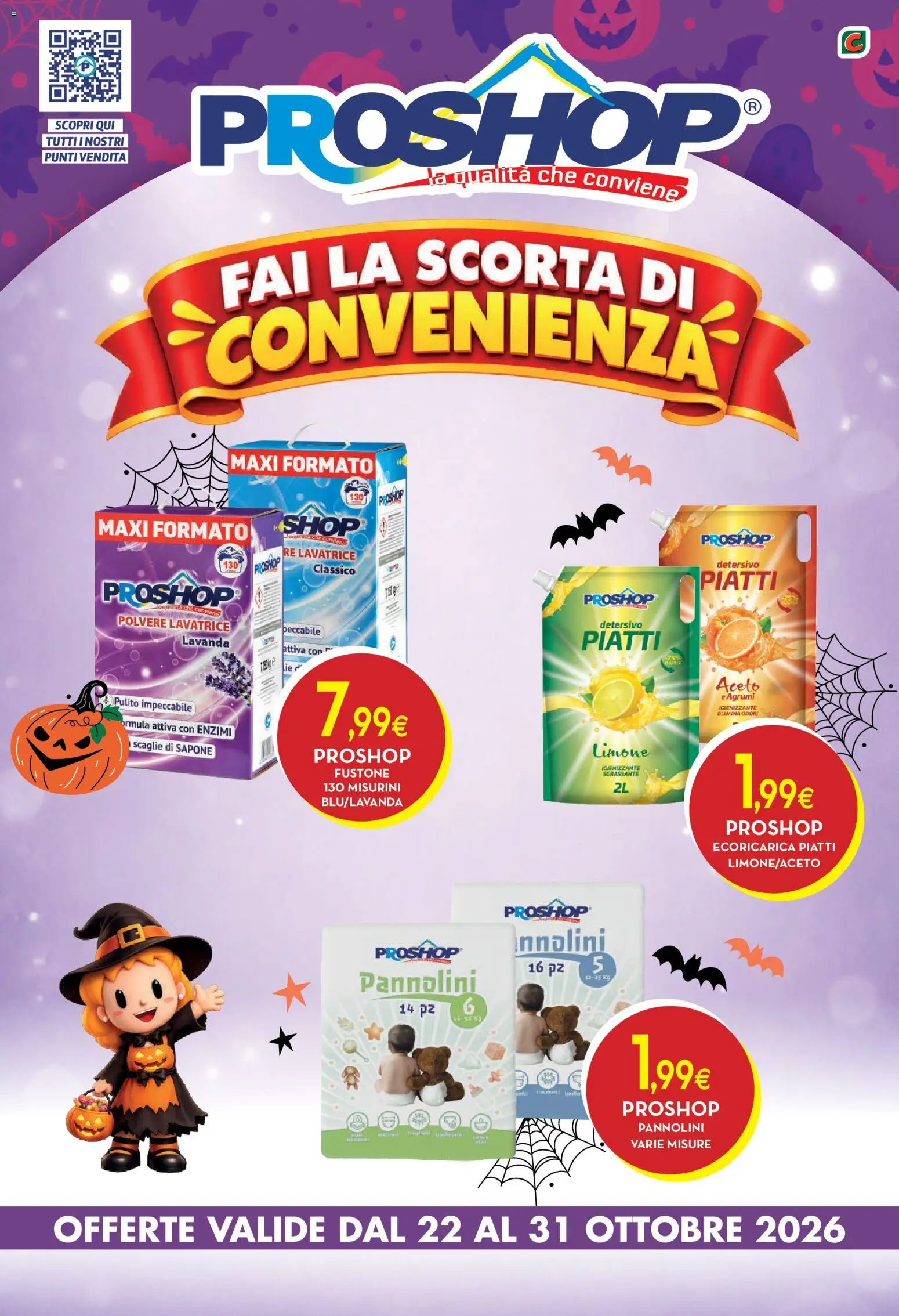 Proshop volantino - pagina 1 - valido dal 22/10/2026