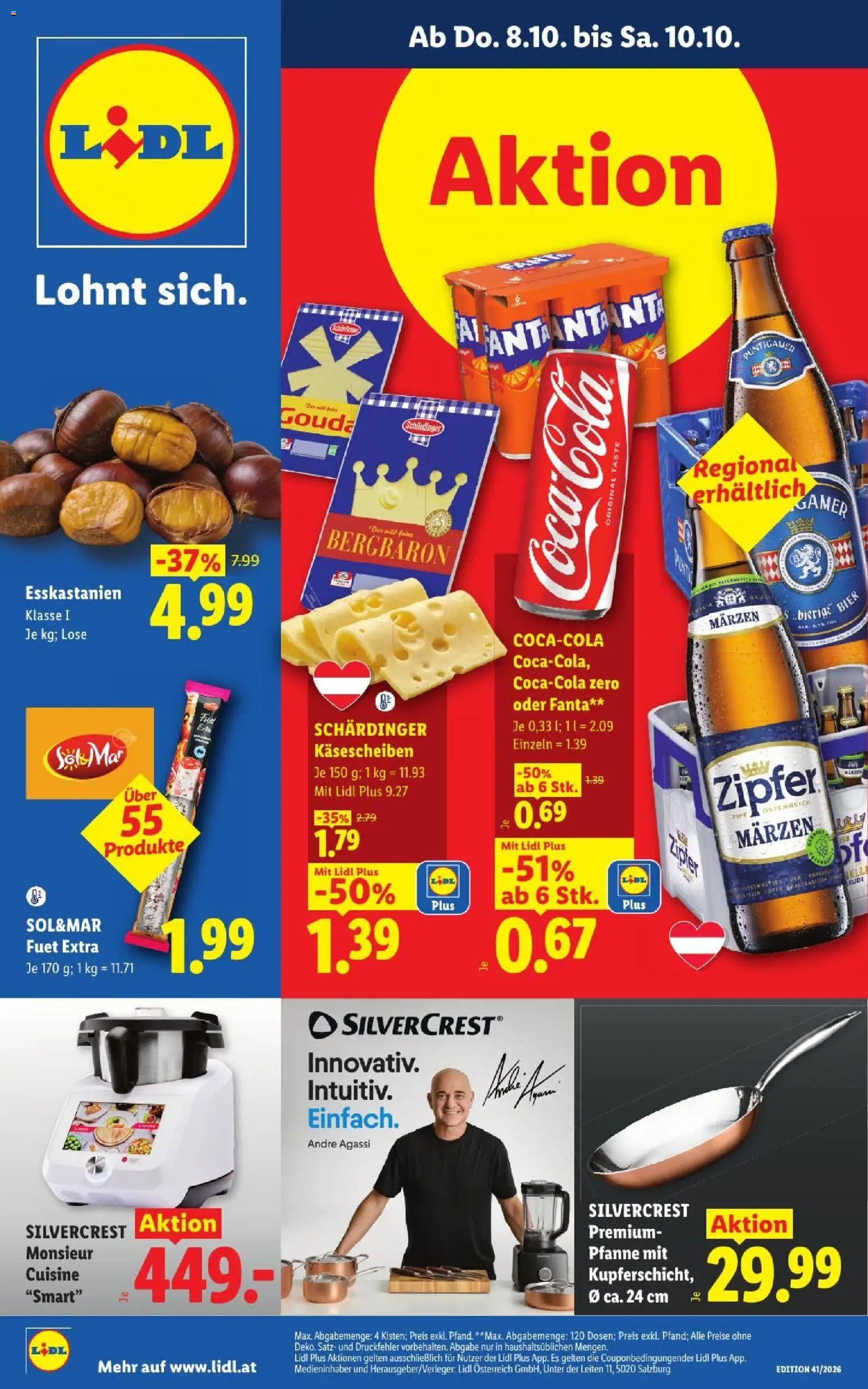 Lidl Flugblatt - Seite 1- gültig ab 08.10.2026