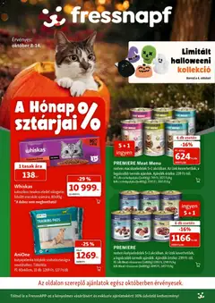 Előnézet Fressnapf akciós újság érvényes 2026.10.08.-tól