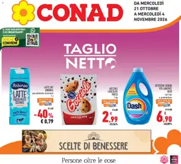 Anteprima Conad volantino valida dal 21/10/2026