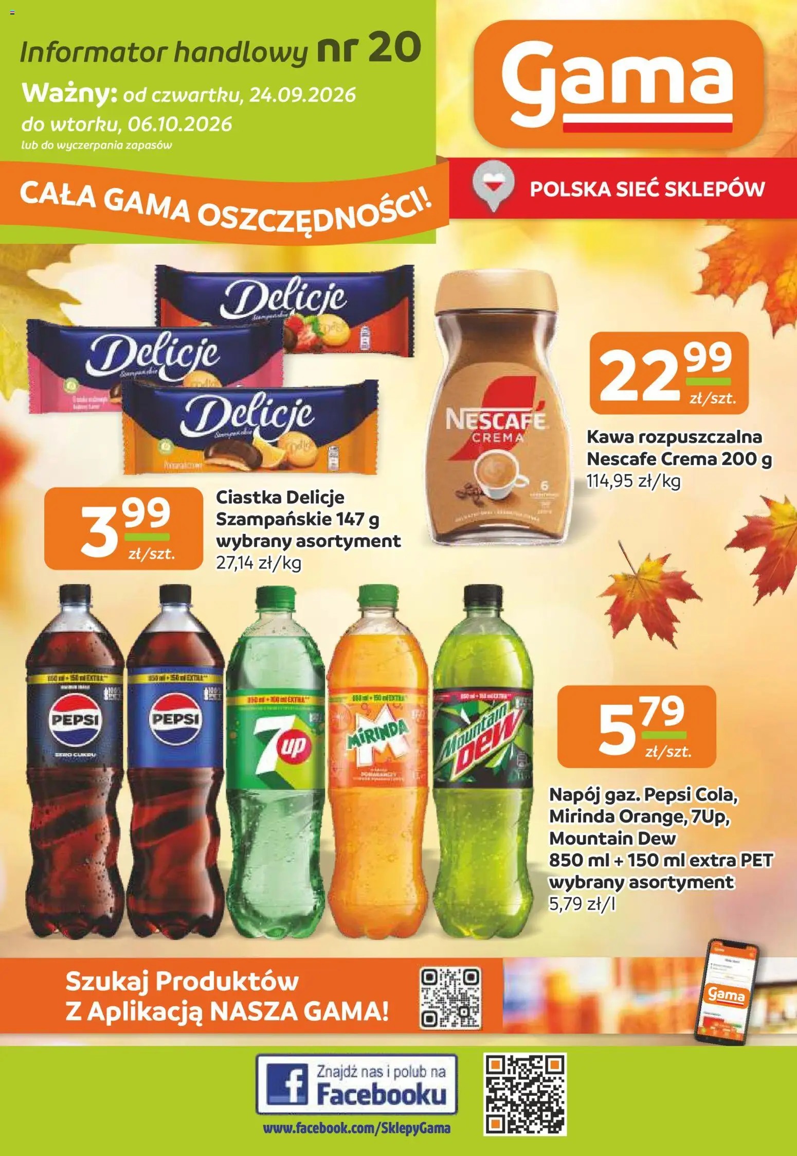 Gama gazetka - strona 1- ważny od 24.09.2026