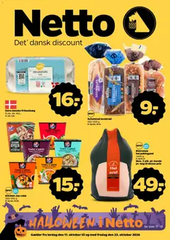 Forhåndsvisning Netto - Tilbudsavis uge 43 gyldig fra 17/10/2026