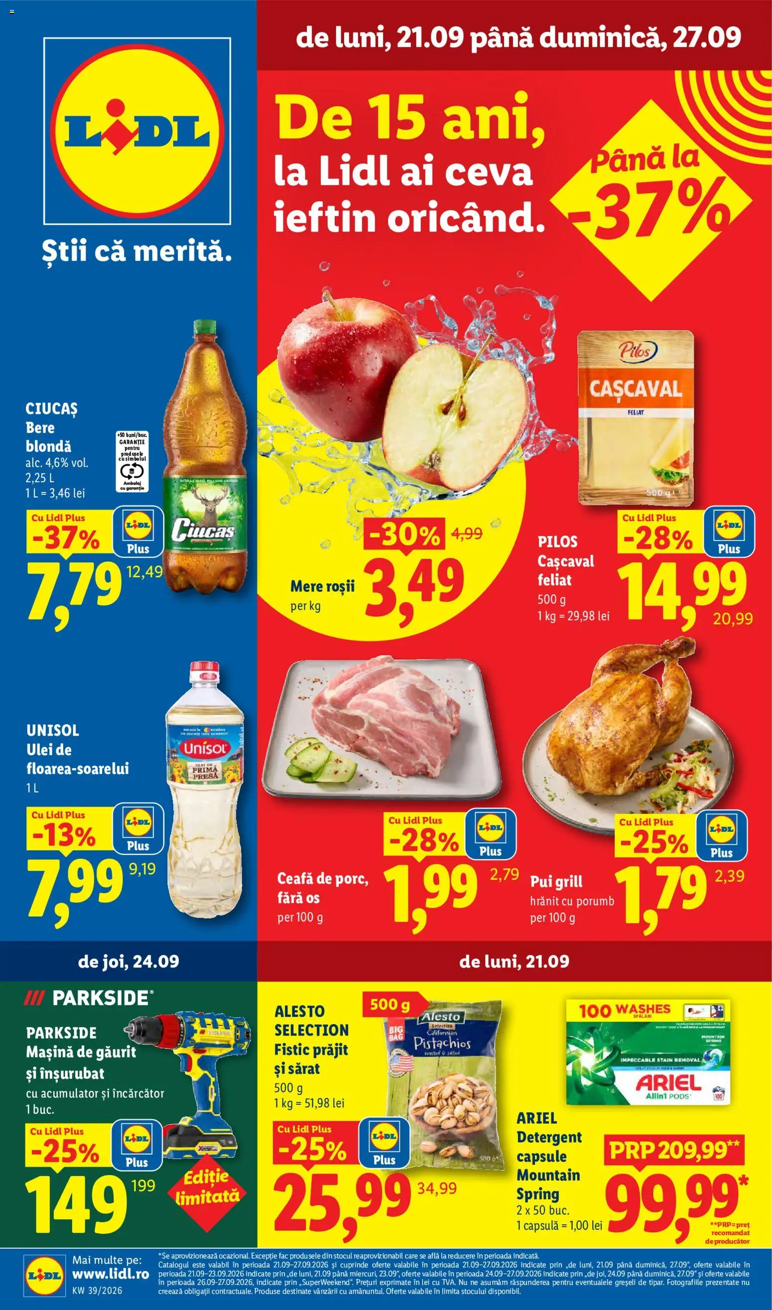 Lidl Catalog - pagina 1- valabil de la 21.09.2026