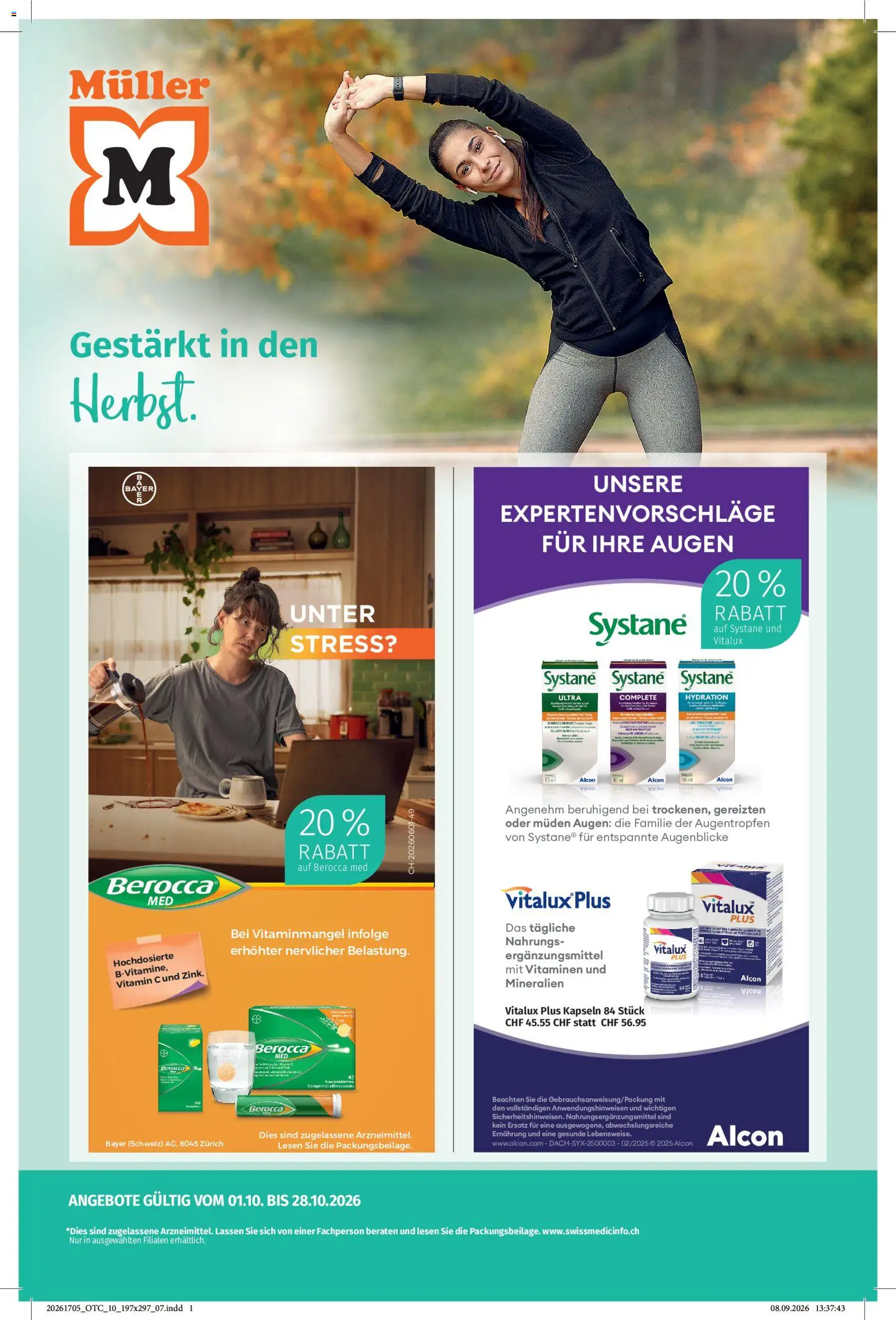 Müller aktionen Ihr Gesundheitsspezialist - Seite 1- gültig ab 01.10.2026