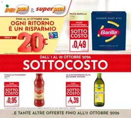 Anteprima Pan volantino valida dal 01/10/2026