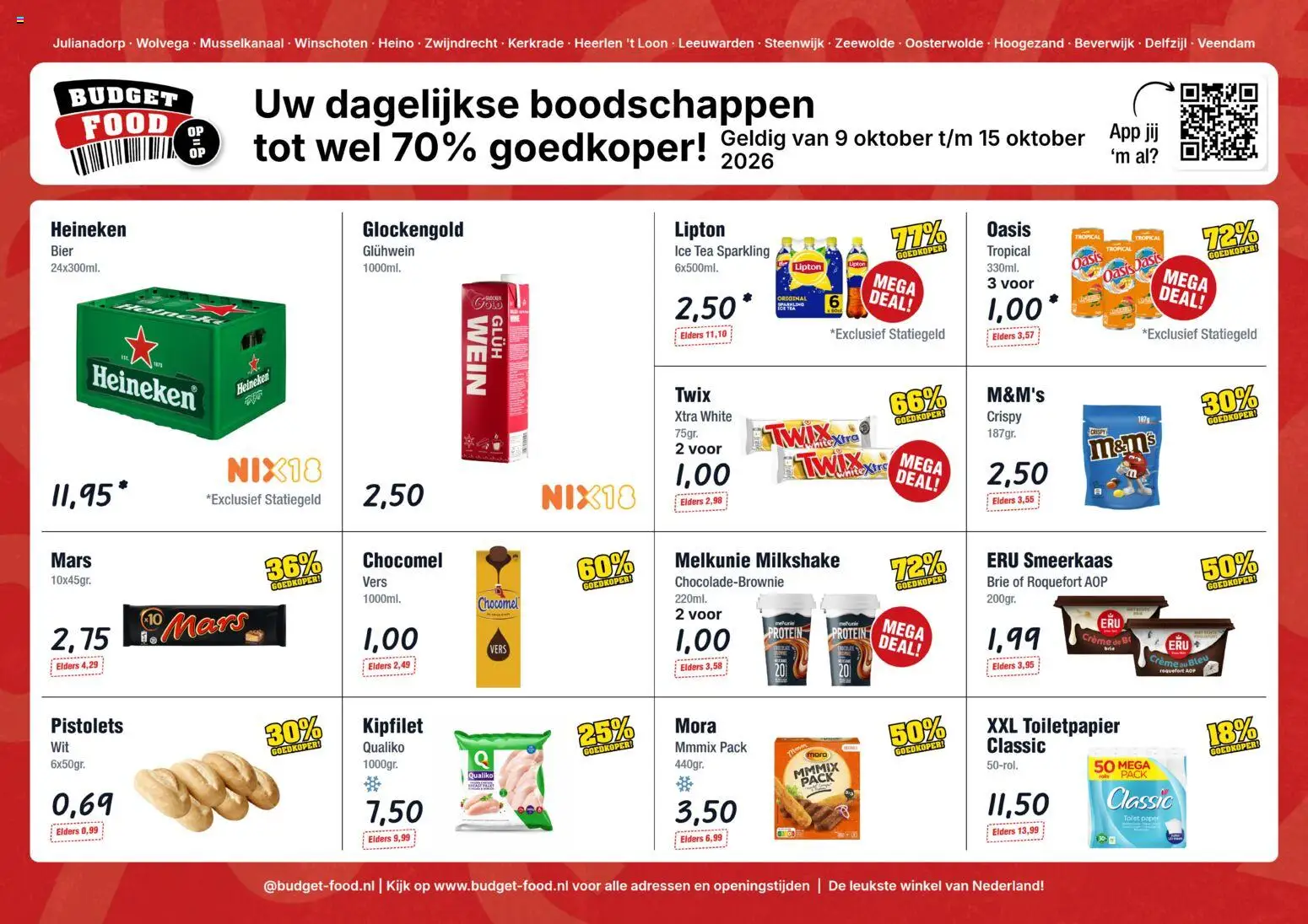 Budget Food folder - pagina 1- geldig vanaf 09-10-2026