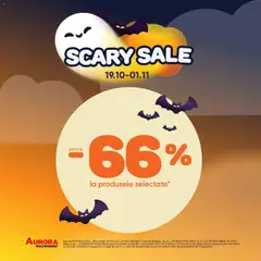 Aurora Multimarket Scary Sale valabil de la 19.10.2026