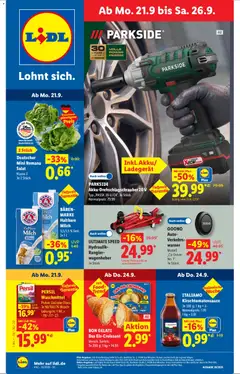 Vorschau Lidl Prospekt gültig ab 21.09.2026