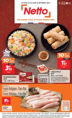 Aperçu Netto catalogue valable à partir du 22/09/2026