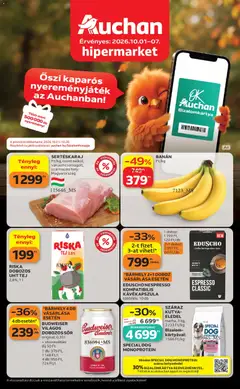 Előnézet Auchan akciós újság érvényes 2026.10.01.-tól