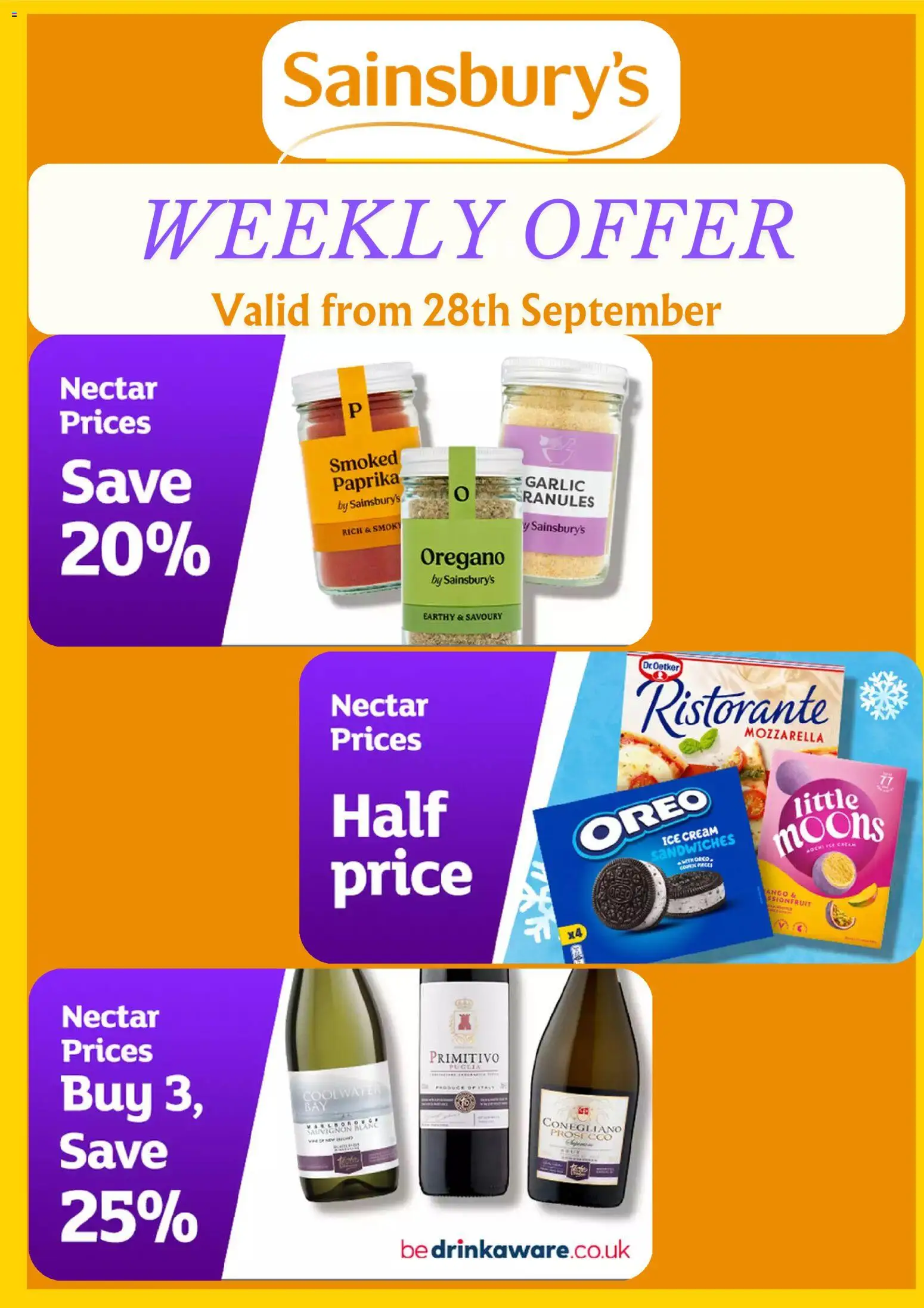Sainsbury's - Offers - page 1- valid from 28/09/2026