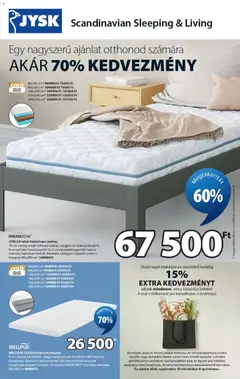 Előnézet JYSK akciós újság érvényes 2026.09.30.-tól