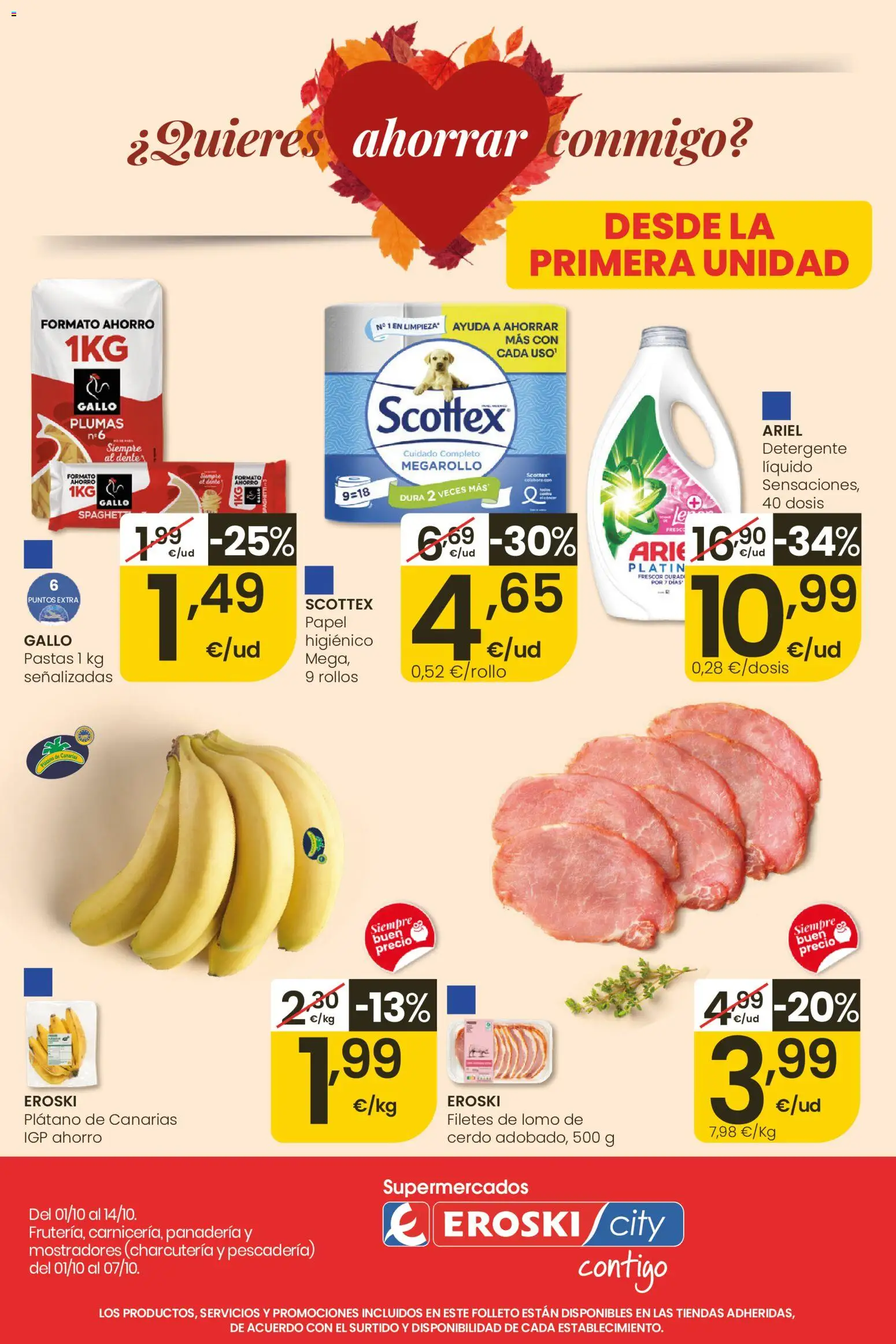 Eroski folleto - Página de 1 - Válido desde 01/10/2026