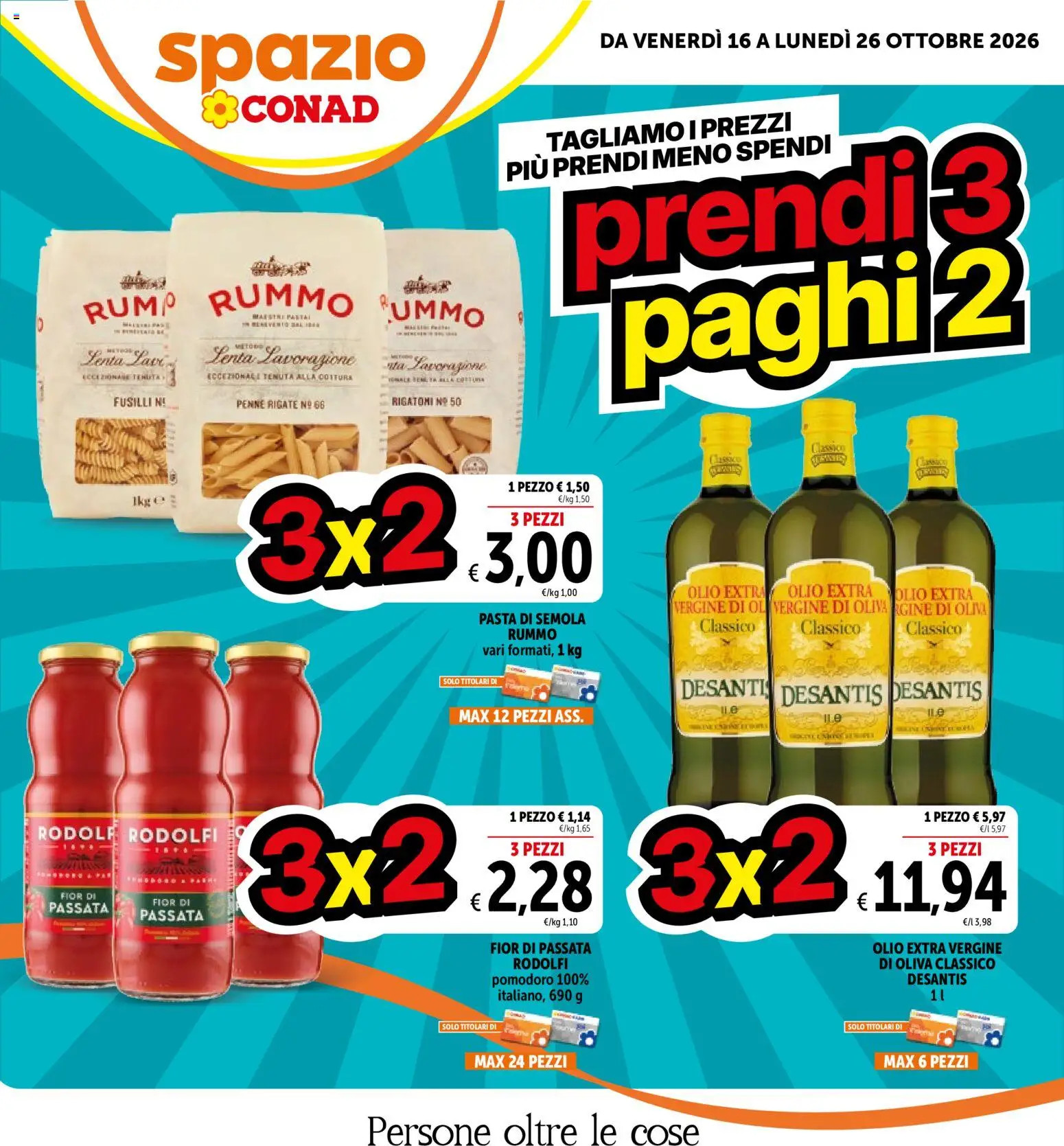 Spazio Conad volantino - pagina 1 - valido dal 16/10/2026