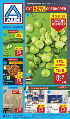 Aldi folder week 41 geldig vanaf 05-10-2026