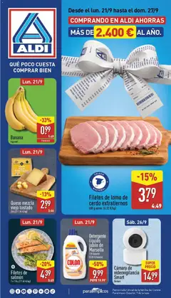 Vista previa del folleto Aldi  folleto Península válido desde 21/09/2026