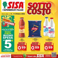 Anteprima SISA volantino valida dal 08/10/2026