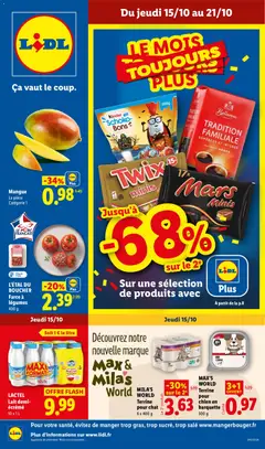 Aperçu LIDL catalogue valable à partir du 15/10/2026